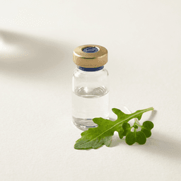 Environmental sample vial alongside fresh produce for pesticide-residue analysis