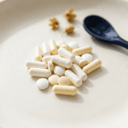 Supplement capsules and tablets arranged for label-claim verification